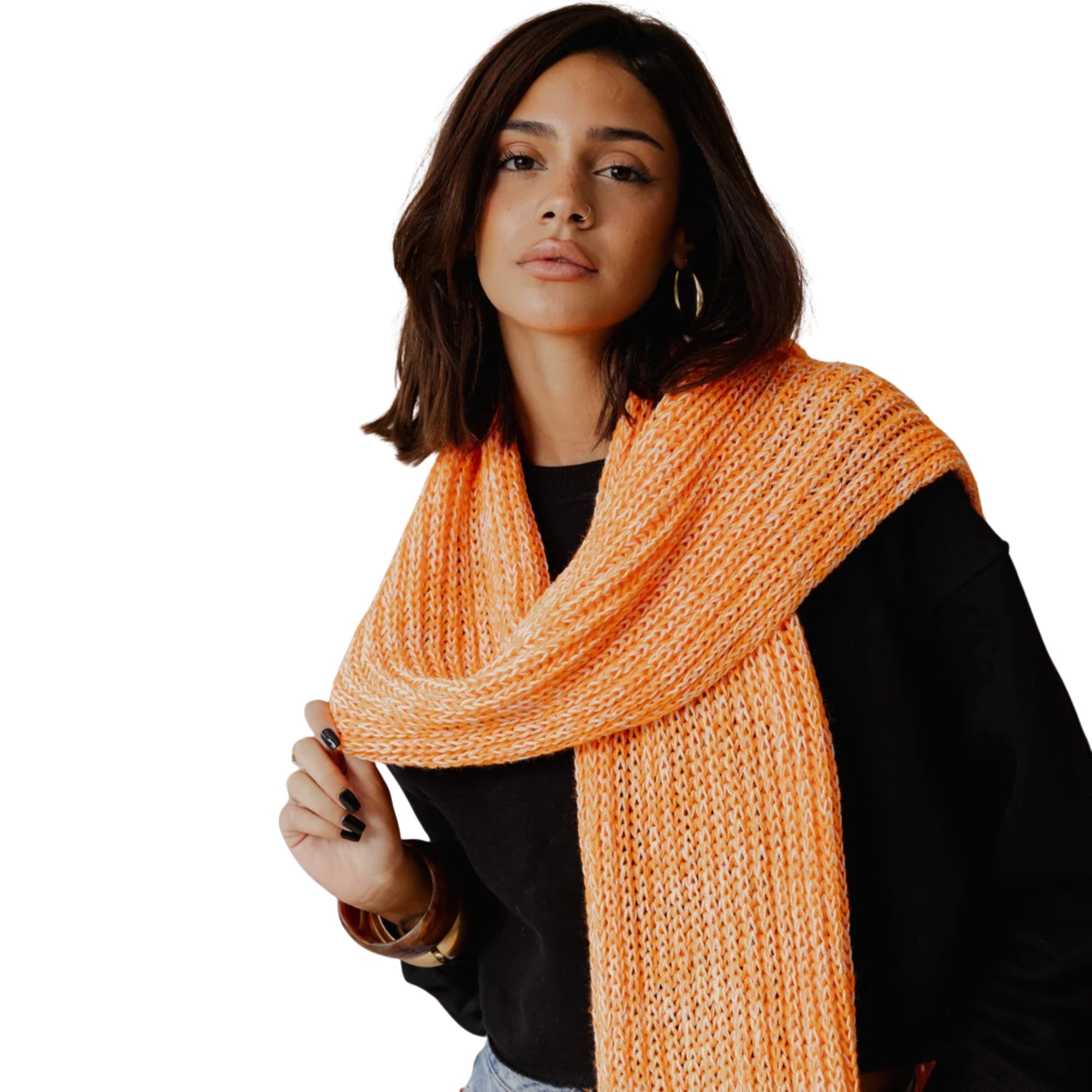 عباءة ملونة مزخرفة يدوياً